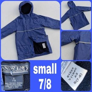 Lands end youth waterproof coat